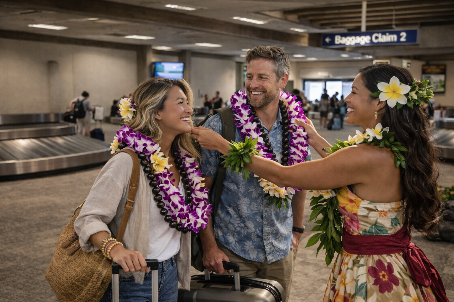 Airport Lei Greetings